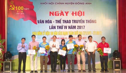 Liên ngành nội chính huyện Đông Anh tổ chức thành công ngày Hội Văn hóa...